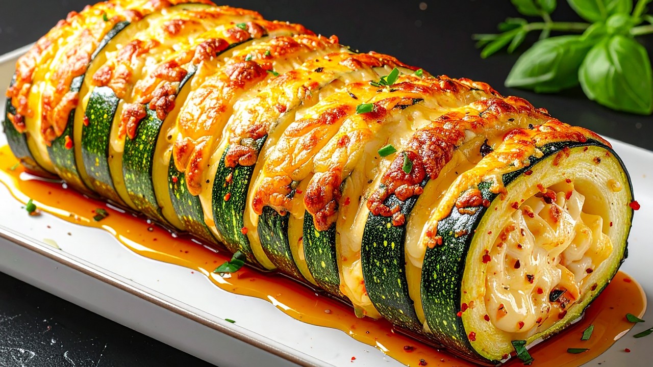 Keiner kennt dieses Zucchini Rezept, das alle verrückt macht! Ein-Gang Dinner!