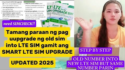LTE/5G SIM UPGRADE UPDATED 2025, paano gamitin, ano ang kailangan bago gawin? #ShopeeTagToWin