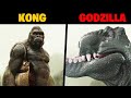 KONG 🙈 vs GODZILLA 🦖