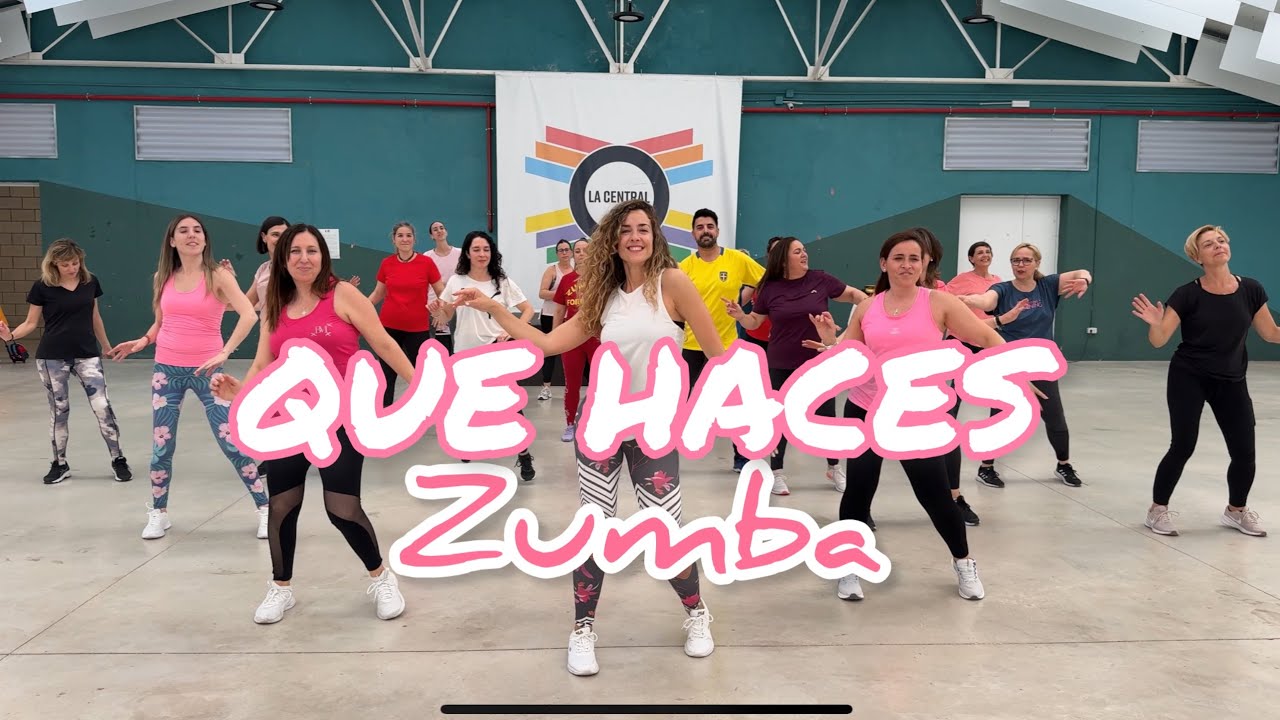 Que haces ZUMBA Becky G, Manuel Turizo Coreografia por Maria Carvajal Baile 