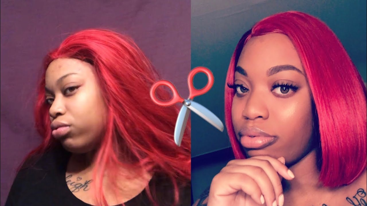 HOW TO CUT YOUR SYNTHETIC WIG INTO A BOB | Kai Glizzy - YouTube