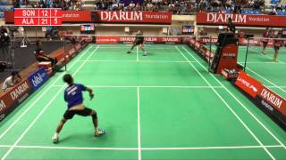 Sony Dwi Kuncoro (PB. TJAKRINDO SBY) VS Alamsyah Yunus (PB. JR ENKEI)