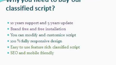PHP classified script, Classified Script, Classified software, classified ads script