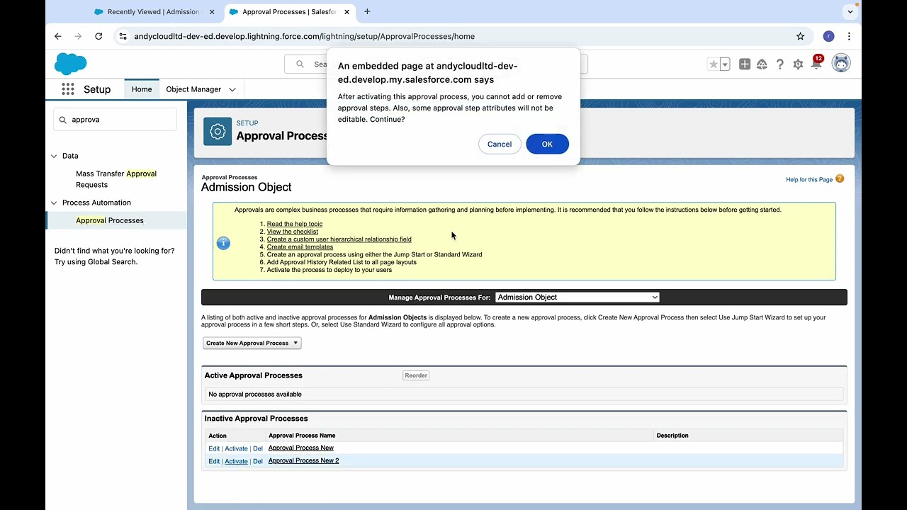 26. "Salesforce Admin By Rajeev : Master the Multistep Approval Process in Salesforce"