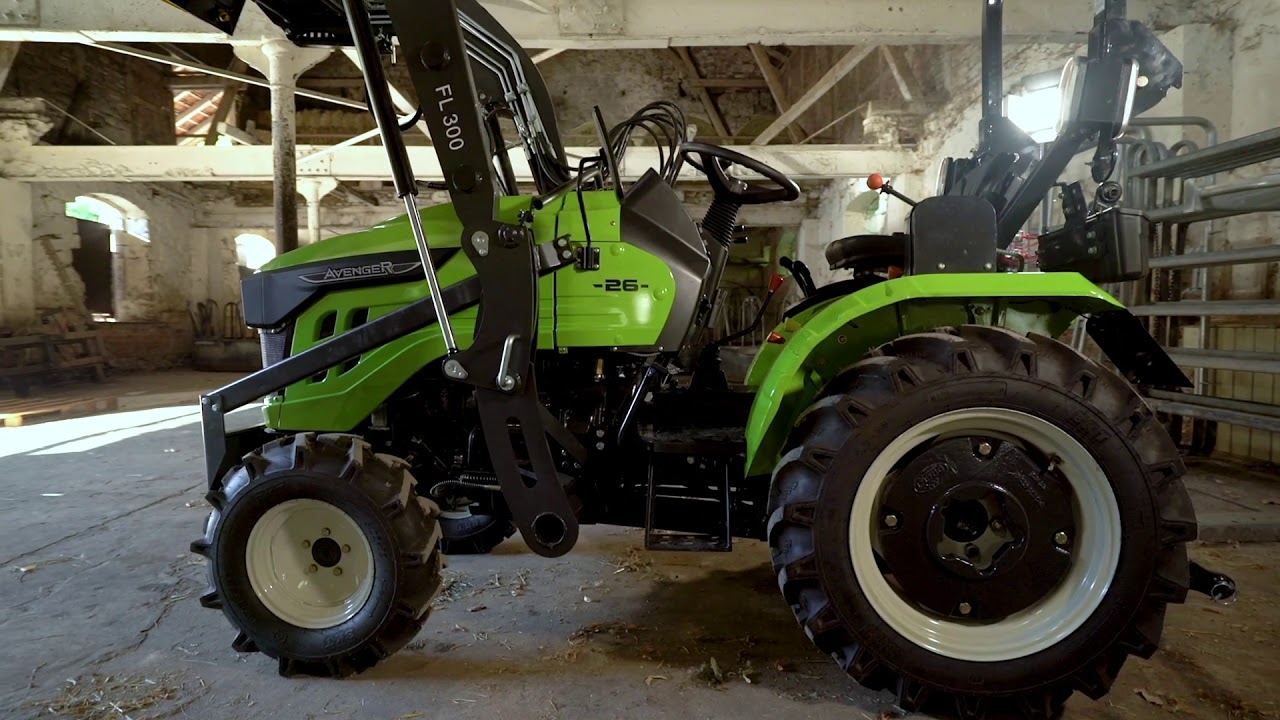 Preet Avenger 26 Mitsubishi Kleintraktor Frontlader BO Landmaschinen