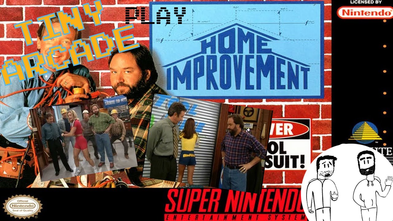 Home Improvement - Power Tool Pursuit! (Part 1) - TinyArcade - YouTube