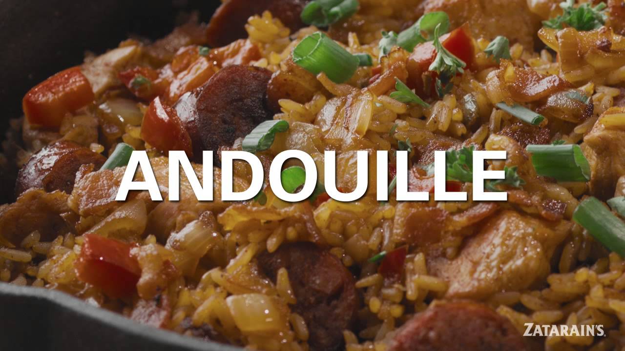 Zatarain's Pronunciation Guide Andouille YouTube