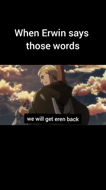 When Erwin says Shinzo wo Sasageyo