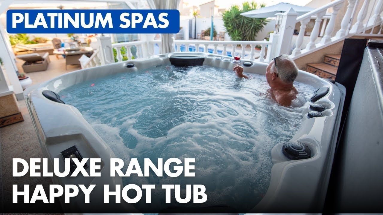 Platinum Spas | Deluxe Range | Happy hot tub - YouTube