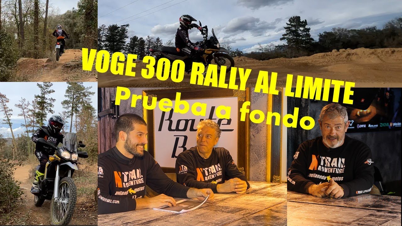 VOGE 300 RALLY al límite, prueba y analisis a fondo