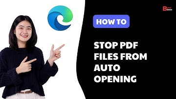 How to Stop PDF Files from Automatically Opening after Download on Edge