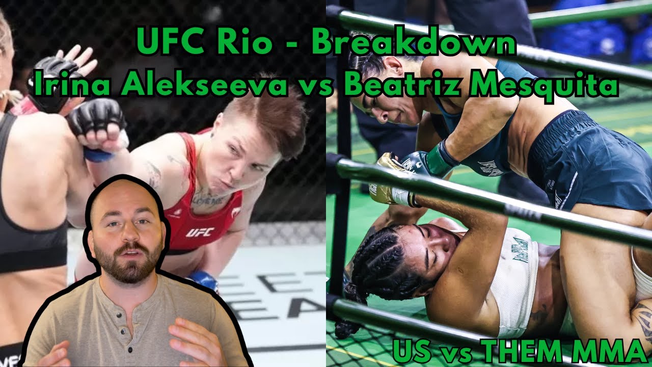 UFC Rio Fight Night Breakdown: Irina Alekseeva vs Beatriz Mesquita ...