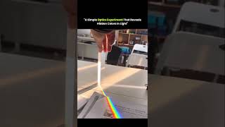 A Simple Optics Experiment That Reveals Hidden Colors In Light