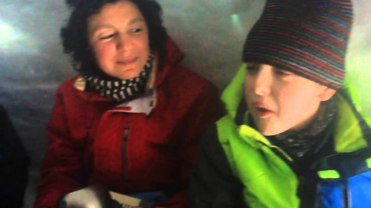 Arctic thrill. Snow cave trip in Oulu. - YouTube