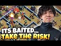 Klaus KNOWS it’s a trap but WINNERS TAKE RISKS! Clash of Clans eSports