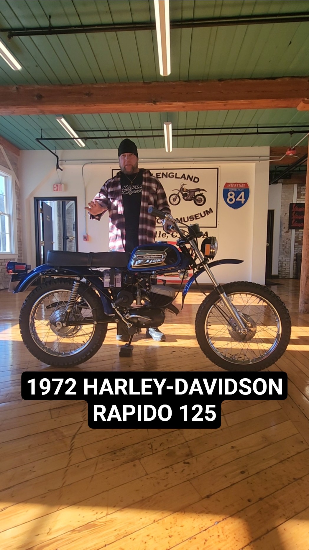 1972 HARLEY-DAVIDSON RAPIDO 125! CALL OR TEXT JR. (860) 471-0192