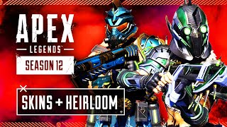 *NEW* Apex Legends WARRIORS Collection Event Skins & CRYPTO Heirloom Animations