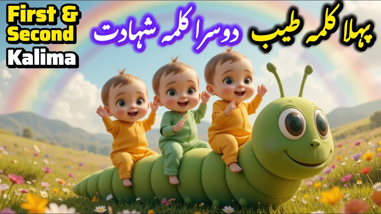 Pehla Kalma Tayyab | Dosra Kalma Shahadat | 1st & 2nd Kalimas | Islamic Kalimas in Arabic 