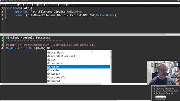SplitPath as a Function and Maestrith