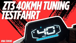 Segway ZT3 40kmh Tuning Testfahrt