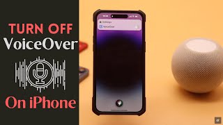 Turn OFF VoiceOver on iPhone 14 Lock Screen! [How to in 3 Easy Ways] screenshot 2