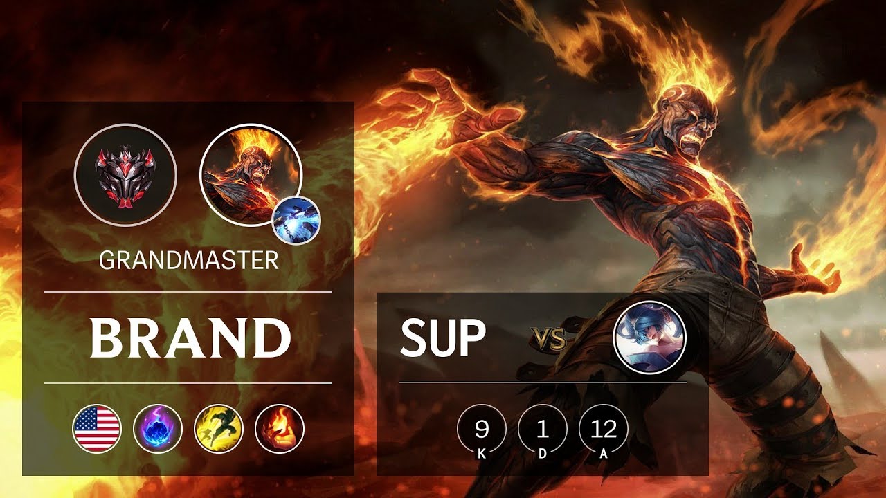 Brand Support vs Sona - NA Grandmaster Patch 9.13