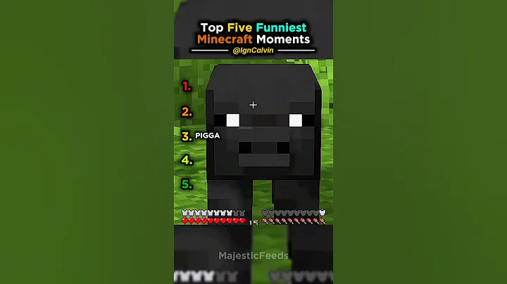 Top 5 FUNNIEST Minecraft Moments! THESE WILL MAKE YOU CRY OF LAUGHTER😂🙏🏼