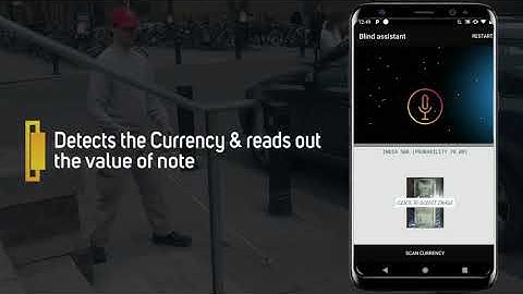Indian Currency Note Detector & Voice Assistant For Blind Android Studio