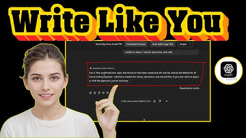 How To Make ChatGPT Write Exactly Like You - Full Guide