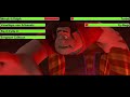 Wreck-It Ralph (2012) Final Battle with healthbars