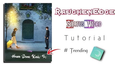 How to make raughen text status video | status video kaise banaye | alightmotion | technicalmahatma