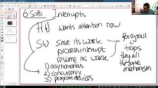 6 S081 Fall 2020 Lecture 9 Interrupts