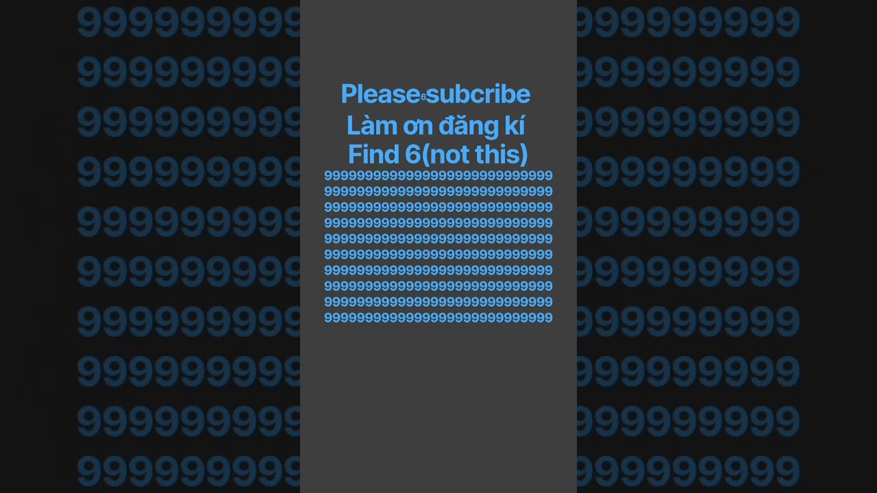 Find 6 - YouTube