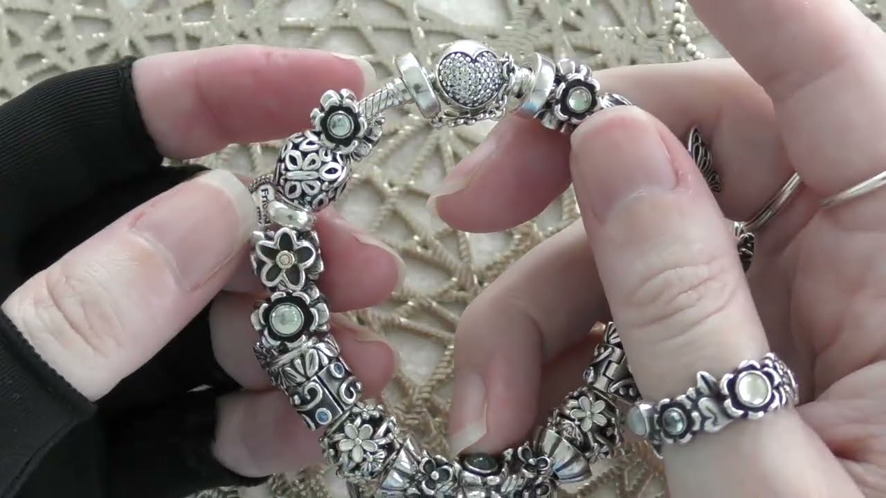 My Pandora Butterfly Friendship Bracelet Restyled - YouTube