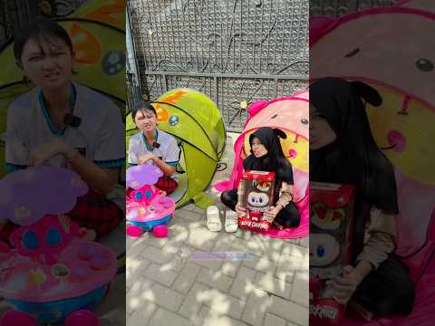 RAISHA MAU MAINAN KAYAK KAKAK INDAH SAMA AINUN #shorts