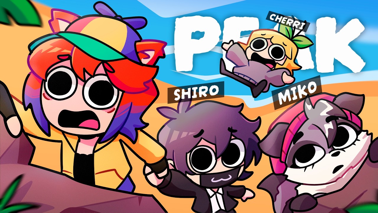 ESCALANDO CERROS con YOUTUBERS en PEAK