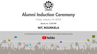 Alumni Induction Ceremony at NIT, Rourkela, Odisha