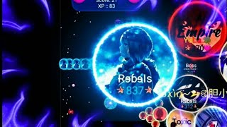 THE MOST INSANE LINE TRICK OF NEBULOUS.IO STORY ;O; (Official Video*)