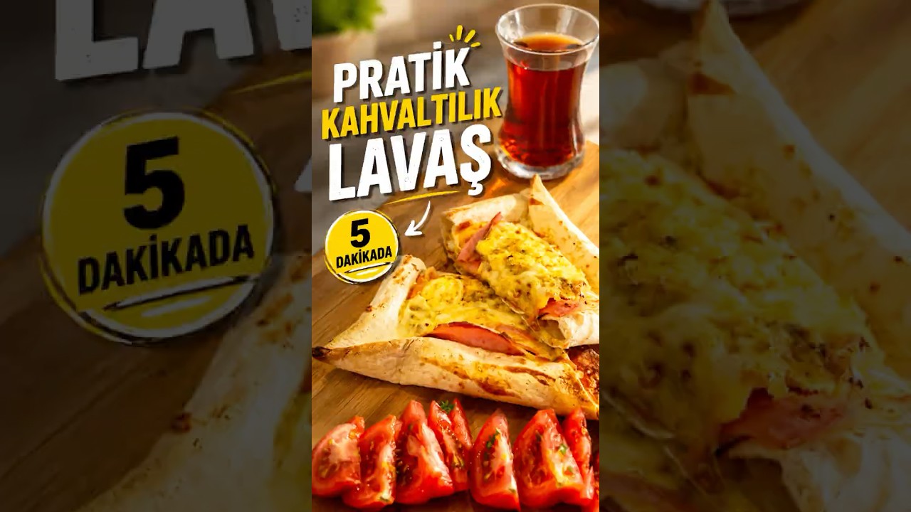 Hem Kolay Hem Lezzetli: Sadece Beş Malzemeyle Şaşırtan Kahvaltı Tarifi #kahvaltı #lavaş Hem Kolay Hem Lezzetli: Sadece Beş Malzemeyle Şaşırtan Kahvaltı Tarifi #kahvaltı #lavaş