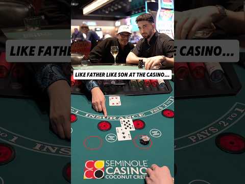 Should I get a DNA test? Because HOW IS THIS POSSIBLE? #casino #blackjack #gambling #comedy #betting