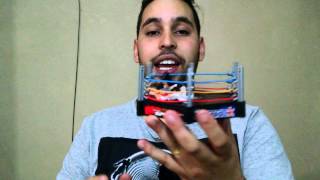 Luta Livre Mma Ring Com 4 Bonecos Miniatura Wwe Championship