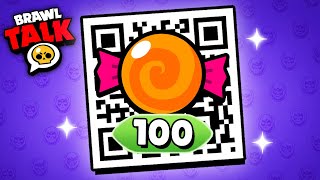 NEW QR CODE x100 CANDY LINK for EVERYONE in BRAWL STARS! screenshot 2