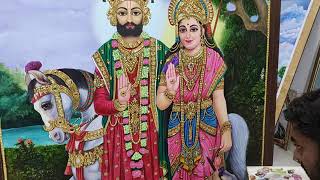 ramapir painting murti, canavs painting, Shree Hari art gallery screenshot 3