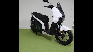 White Silence S01 electric e-moto scooter in our Solihull store