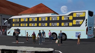 Most Realistic Volvo 9600S B8R Bus Mod In Bus Simulator Indonesia - Bussid Bus Mod - Bussid Mod