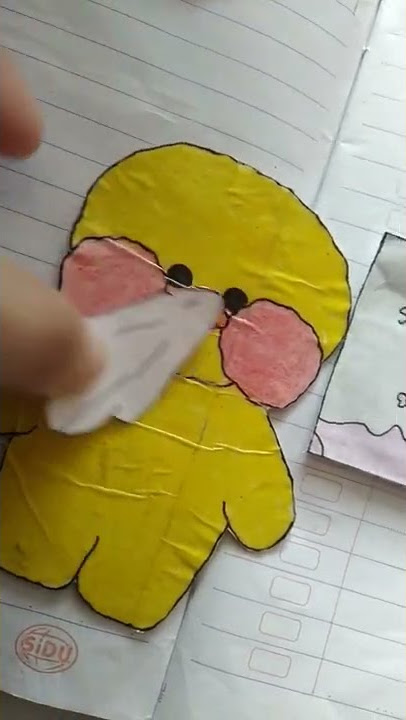 paper duck buatan ku