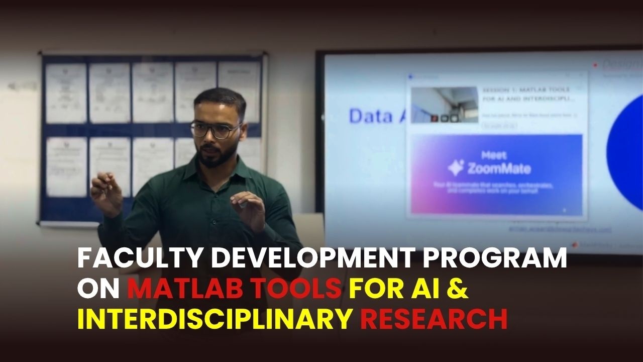 FDP on MATLAB Tools for AI & Interdisciplinary Research