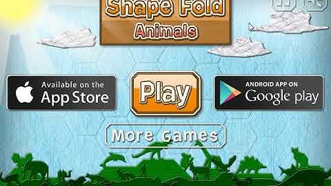 Shape Fold Animals Level 1