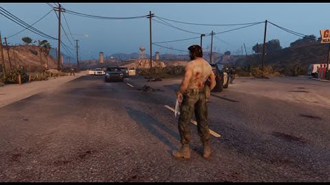 GTA V Wolverine mod