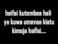 ASITEMBEE MMOJA WENU AKIWA AMEVAA KIATU KIMOJA HILI JAMBO HALIFAI OST OMARI MAGAMBO ASITEMBEE MMOJA WENU AKIWA AMEVAA KIATU KIMOJA HILI JAMBO HALIFAI OST OMARI MAGAMBO